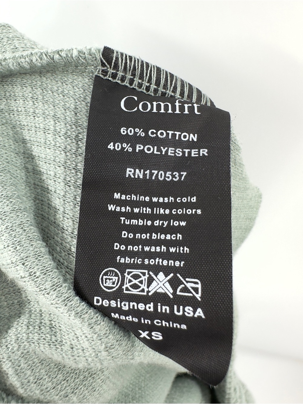 Comfrt Waffle Lounge Pants Green Size XS Casual Cozy Soft Relaxed Wide Leg - Picture 5 of 8